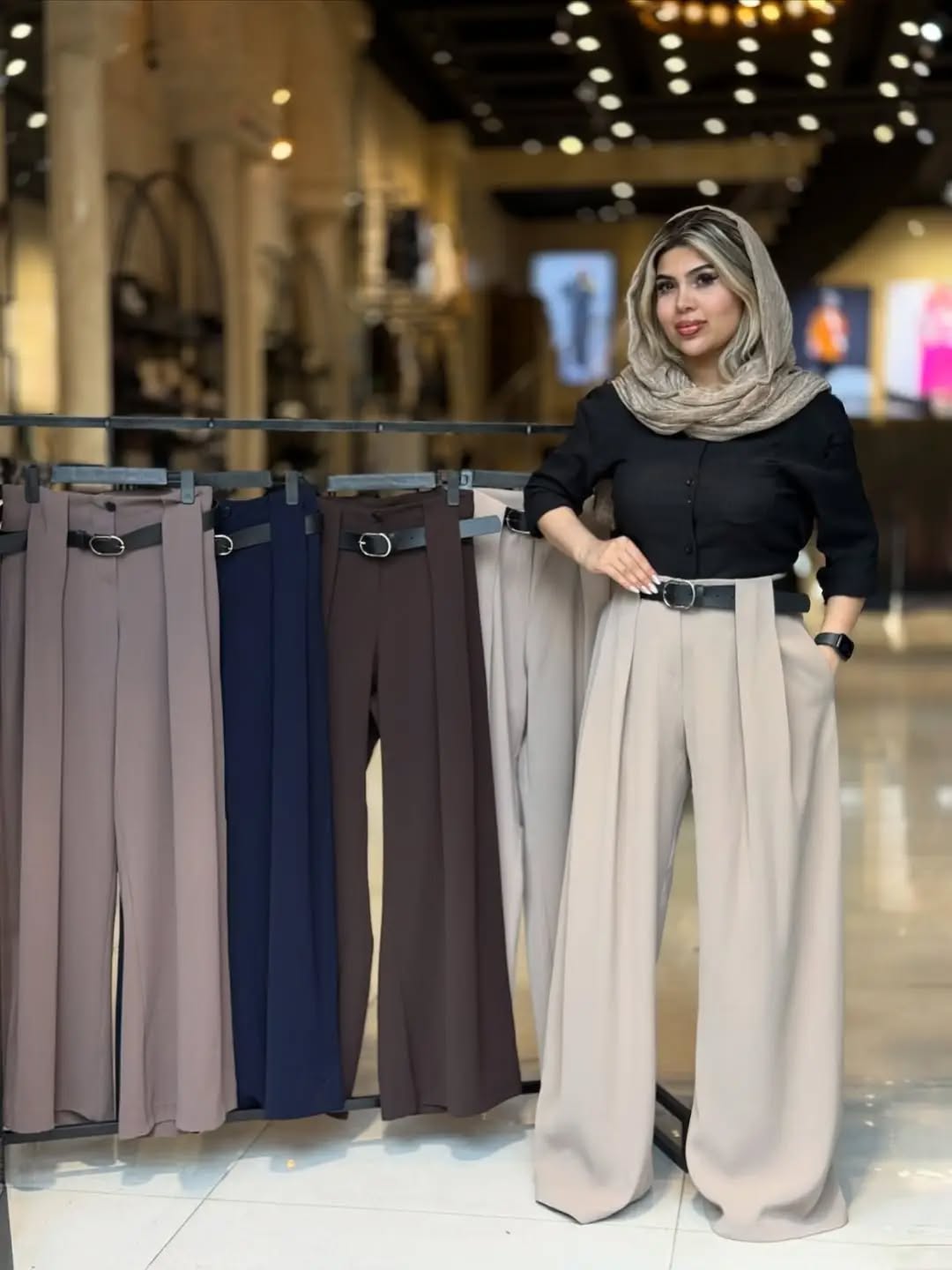 butik.ziip_61f43070ba0f409ea2a8c3430576d0ae شلوار بگ مجلسی - تصویر 1